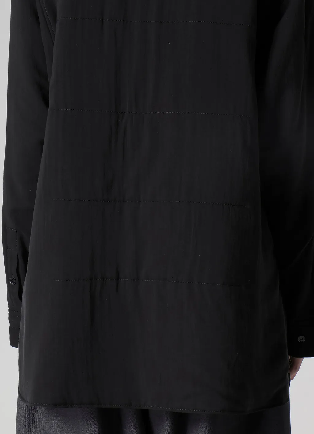 Cellulose Lawn Pk Detail Padded Blouse