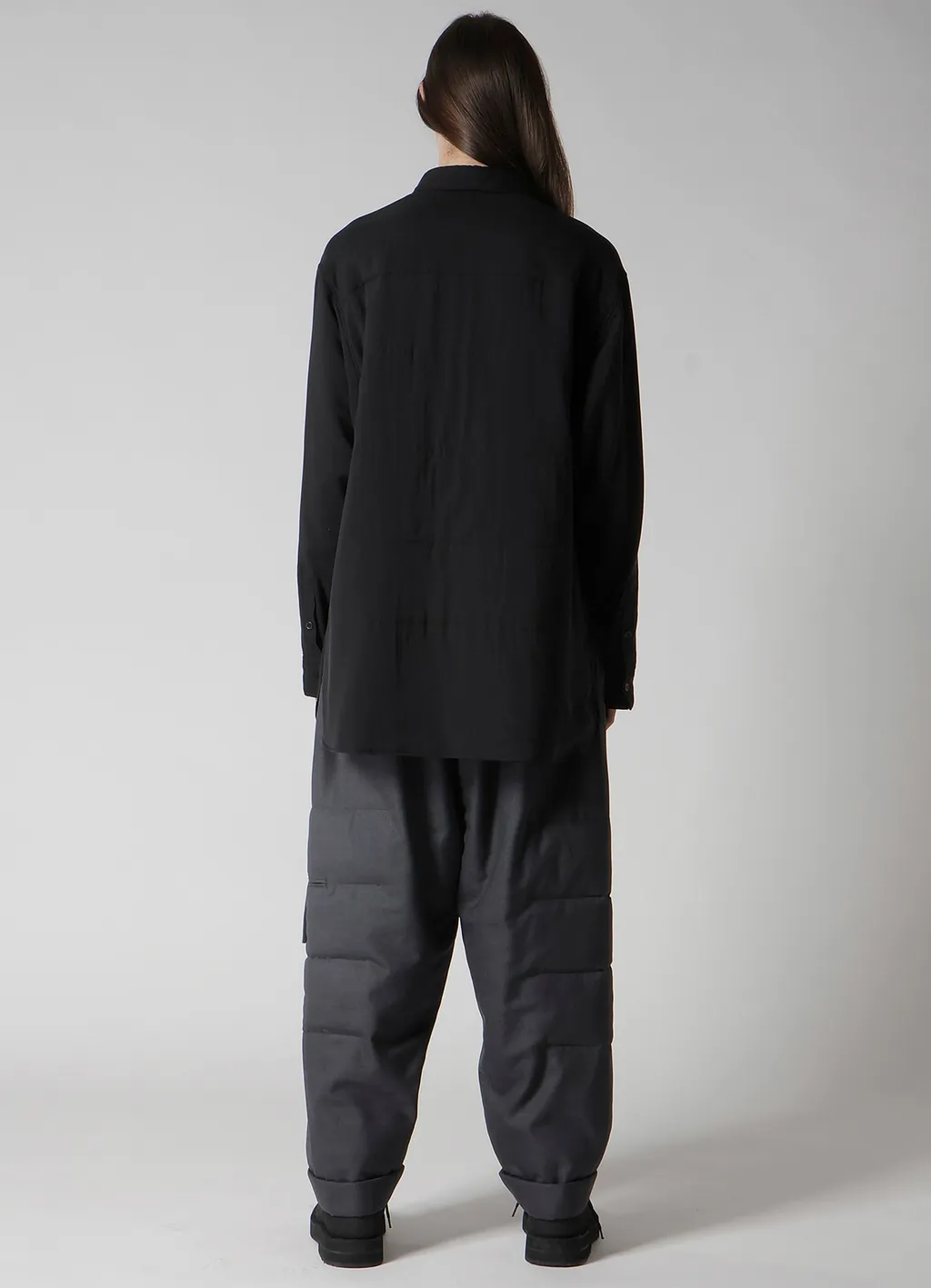 Cellulose Lawn Pk Detail Padded Blouse