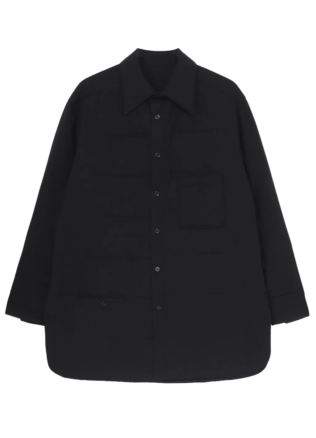 Cellulose Lawn Pk Detail Padded Blouse