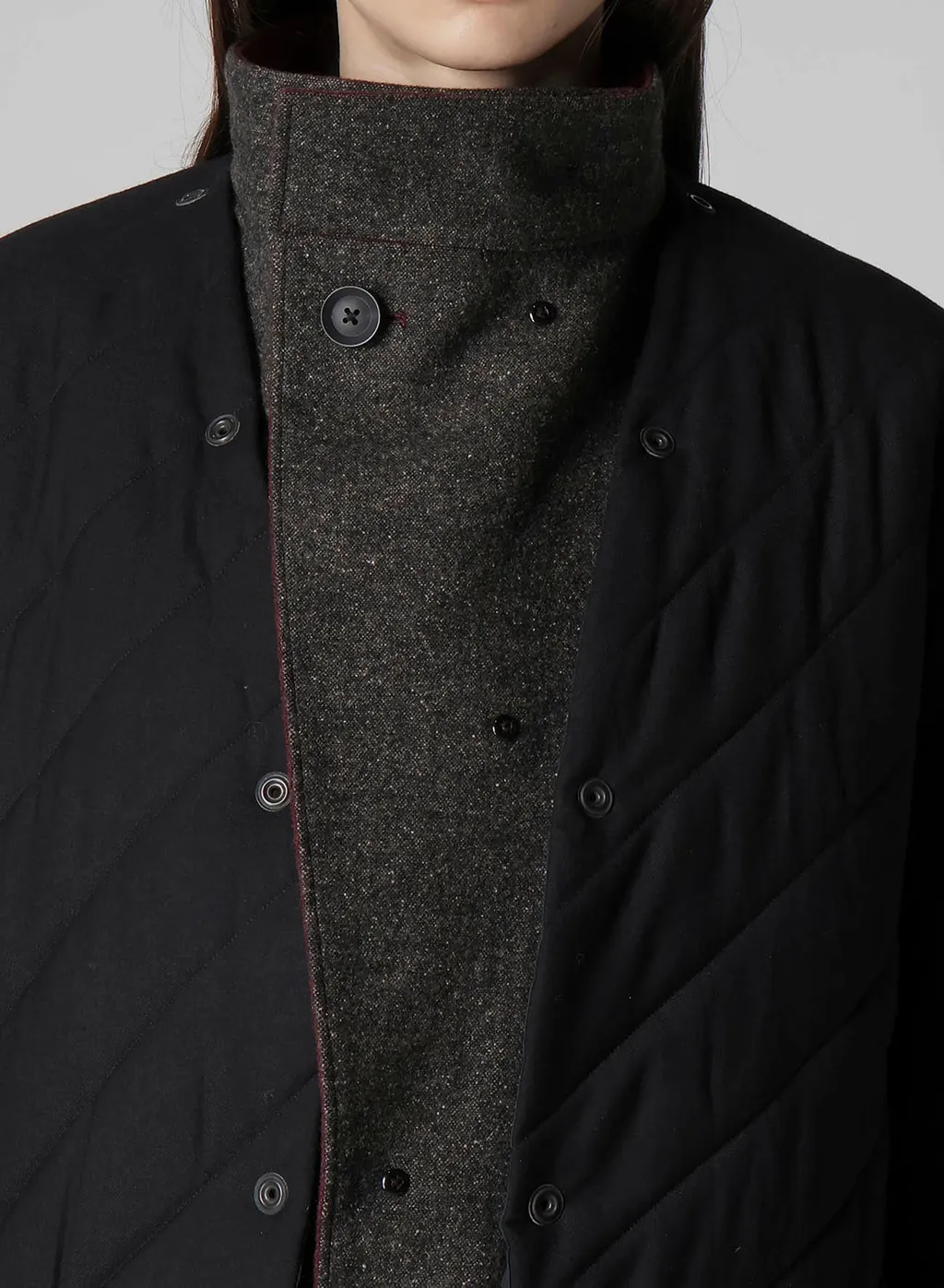 Dark Red Reversible Jacket With Liner