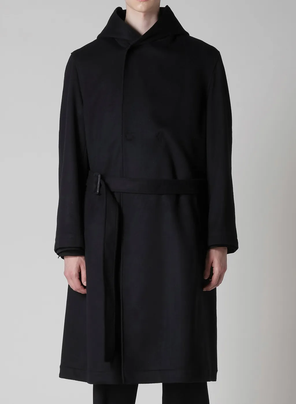 W/Ca Beaver Hooded Coat