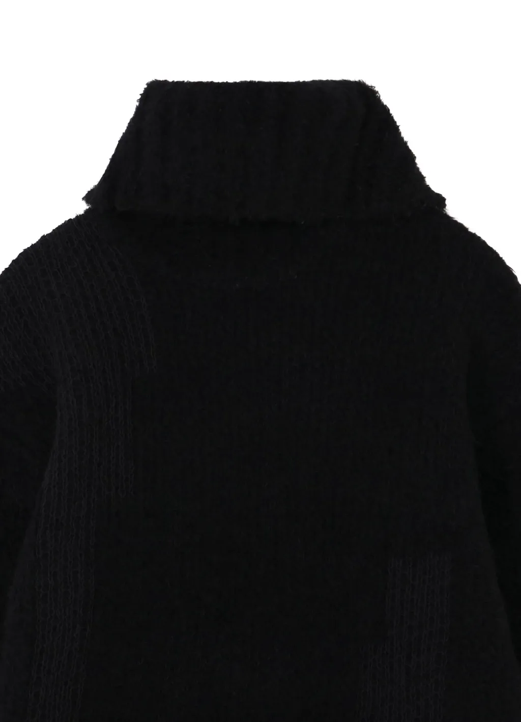3G Jacquard Side Zip High Neck Po