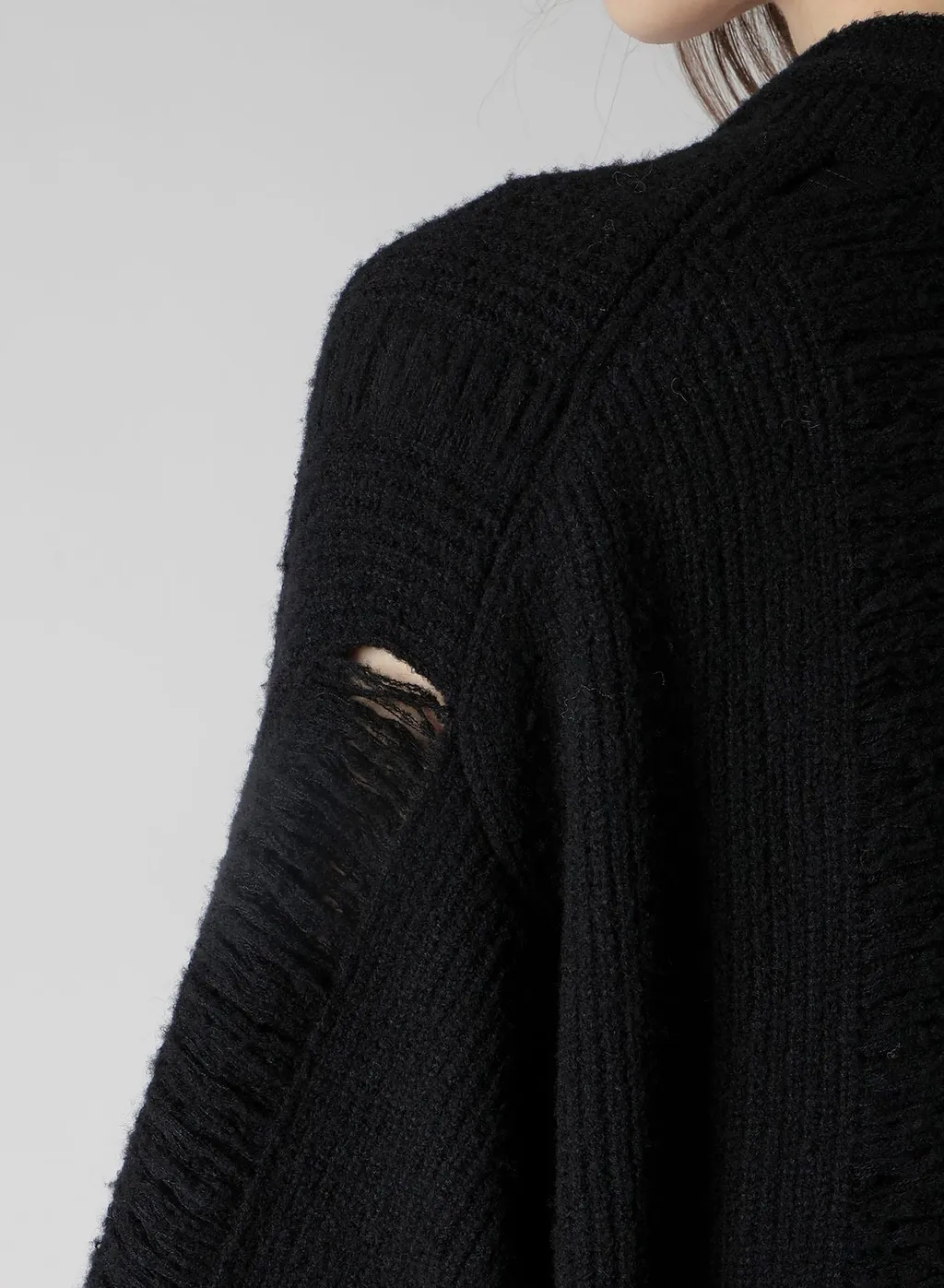7G3P Half Cardigan Crushed Long Cardigan