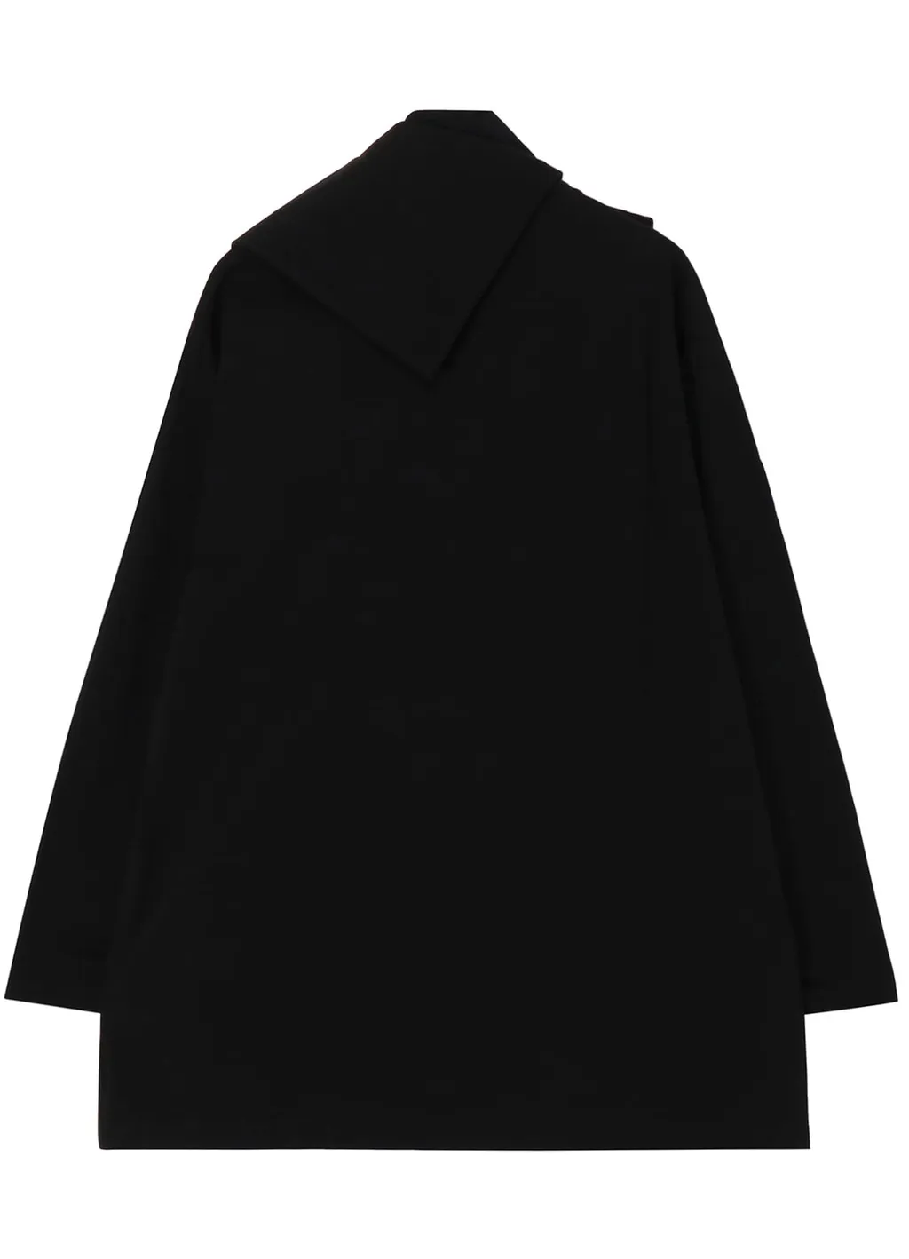 30/-High D Cotton Jersey Designed Collar Padded Coat