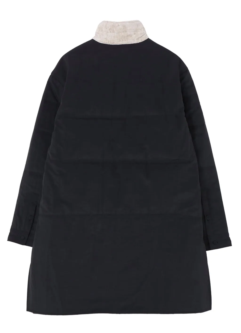 Dessin Motif Standcollar Padded Blouse