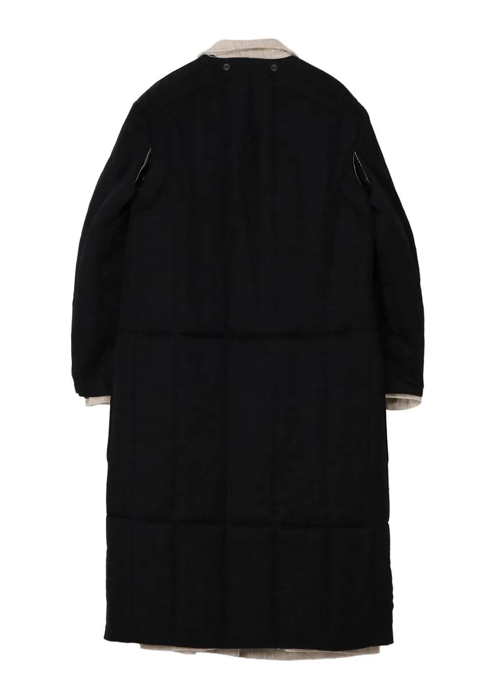 Linen Velvet Stand Collar Jacket With Liner