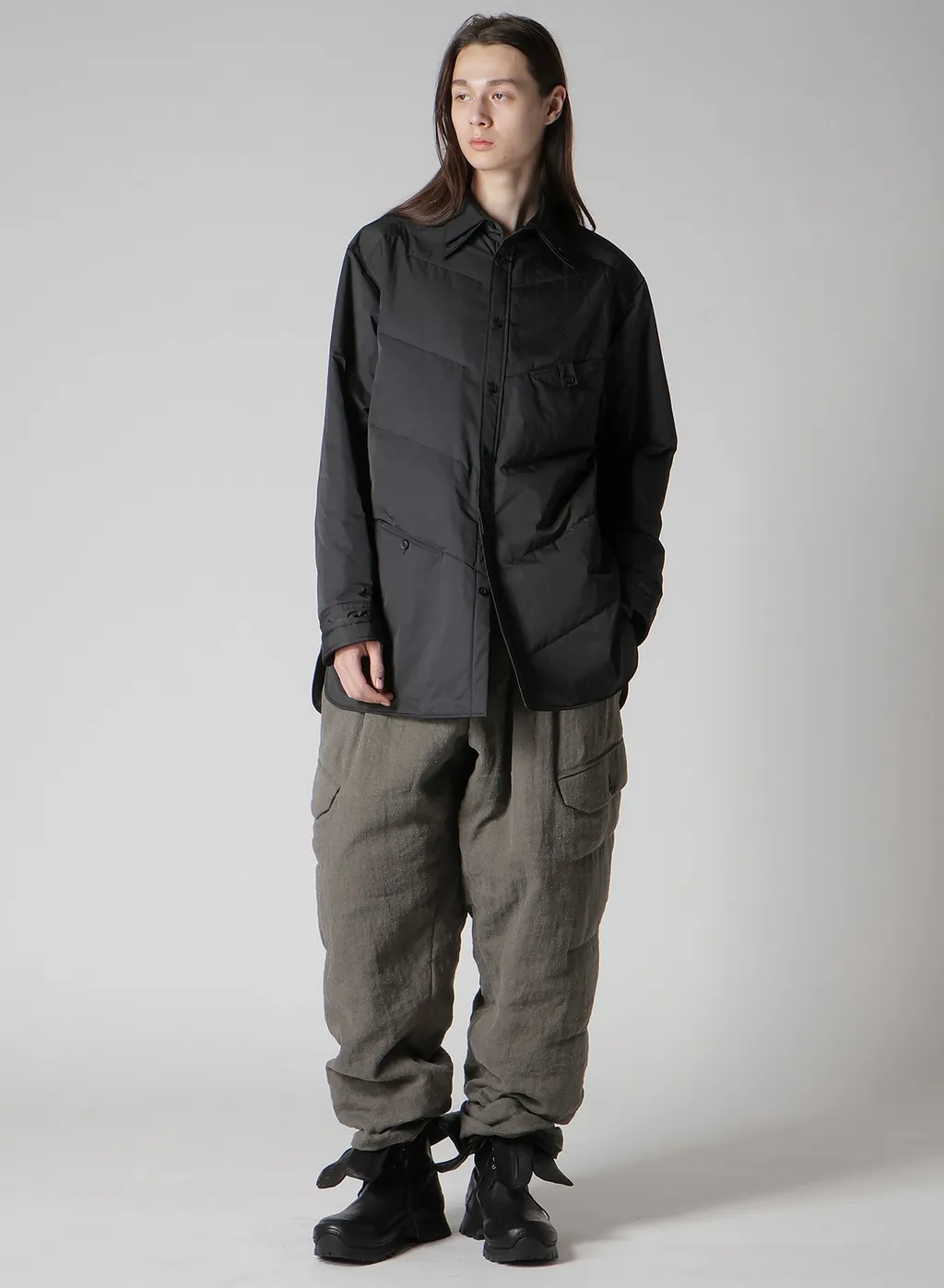 Pe Tafetta Pt Bk 2Collar Diagonal Padded S
