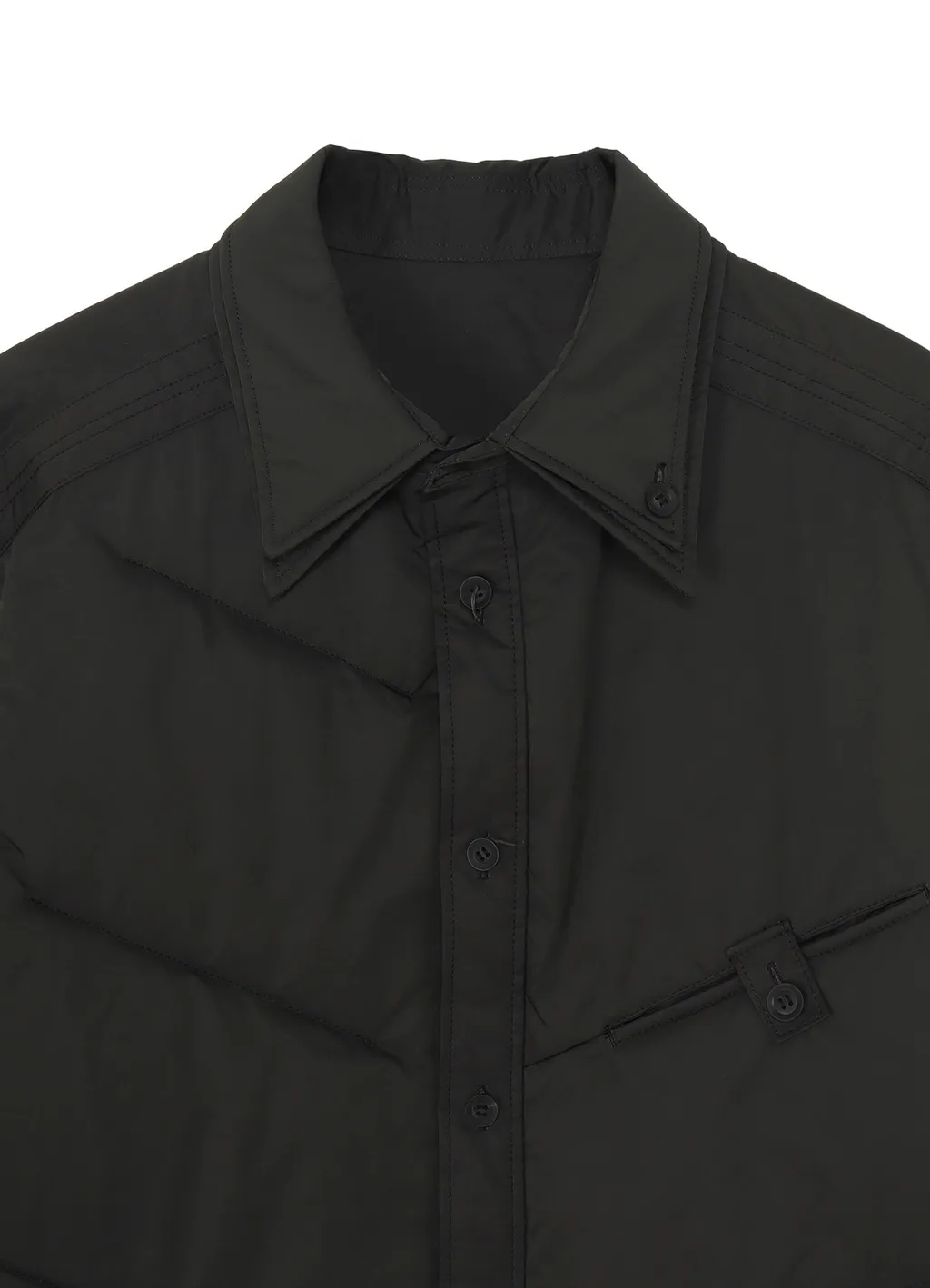 Pe Tafetta Pt Bk 2Collar Diagonal Padded S