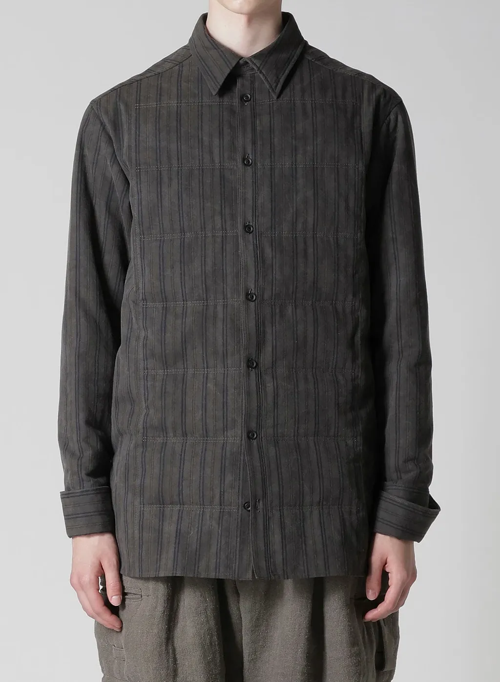 Cotton St Pigment Washed St Blouse With Lining