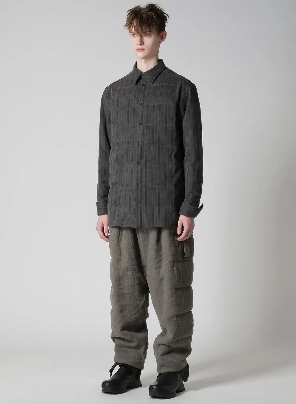 Cotton St Pigment Washed St Blouse With Lining