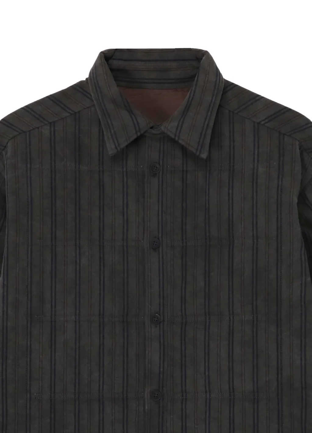 Cotton St Pigment Washed St Blouse With Lining