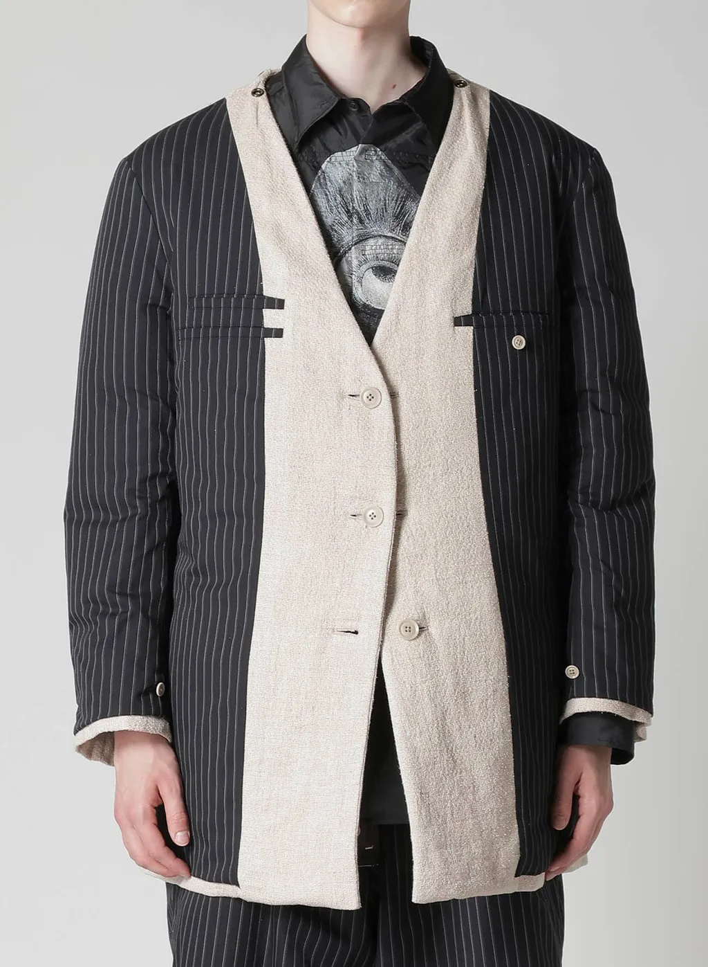 Silk Linen Tweed Jacket With Liner