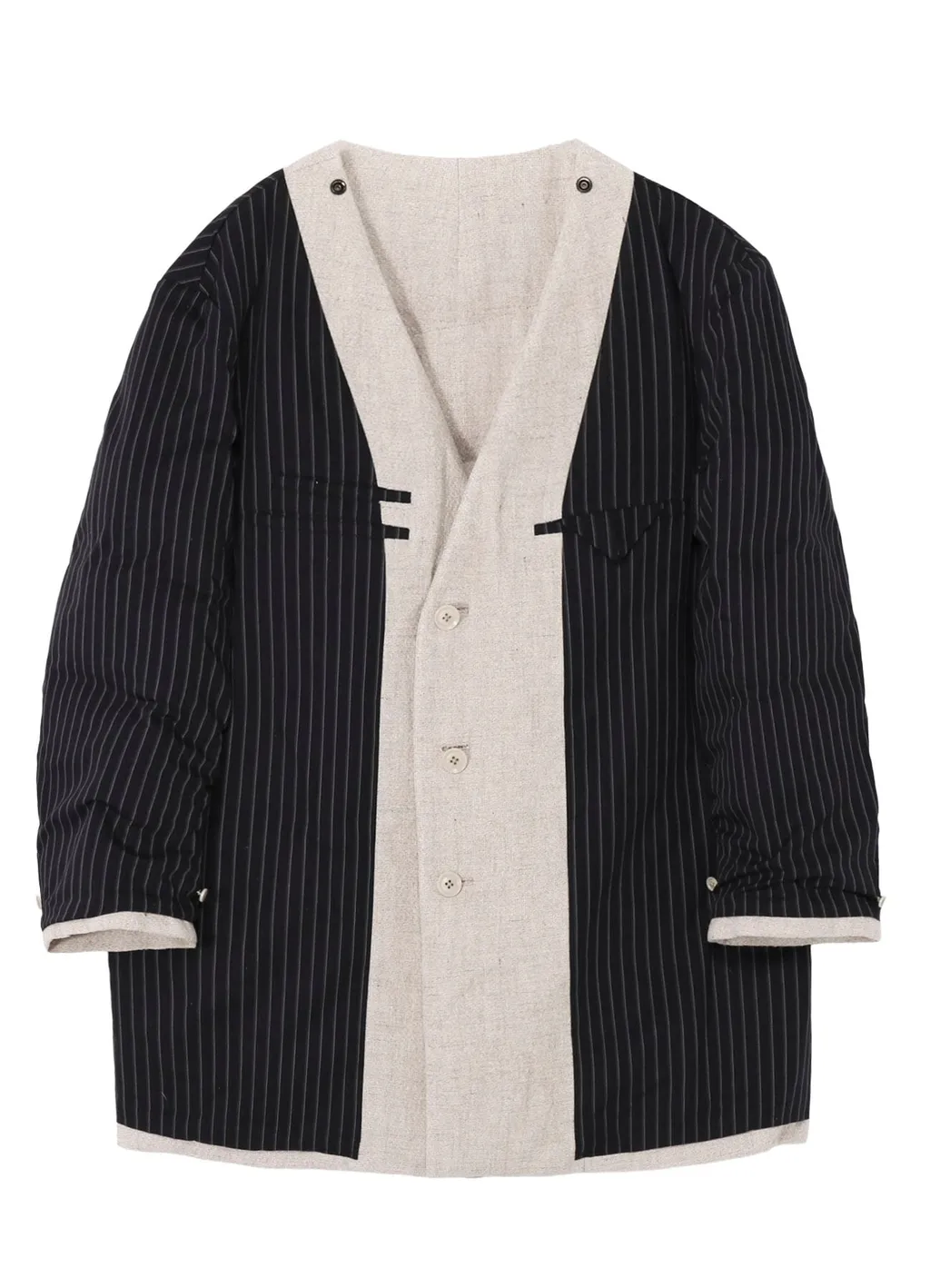 Silk Linen Tweed Jacket With Liner