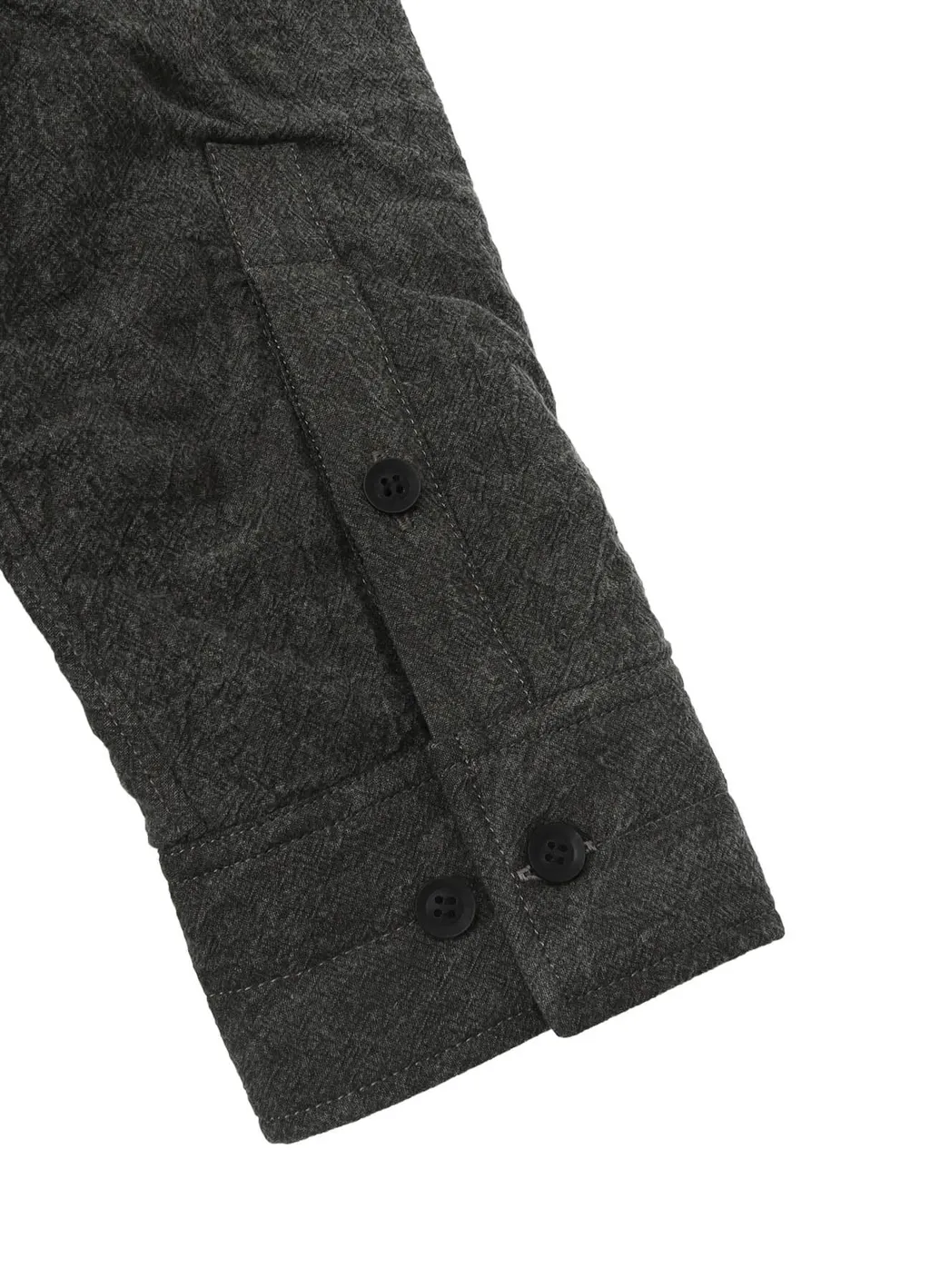 Linen/Cotton Sheeting Gusset Collar Padded Blouse