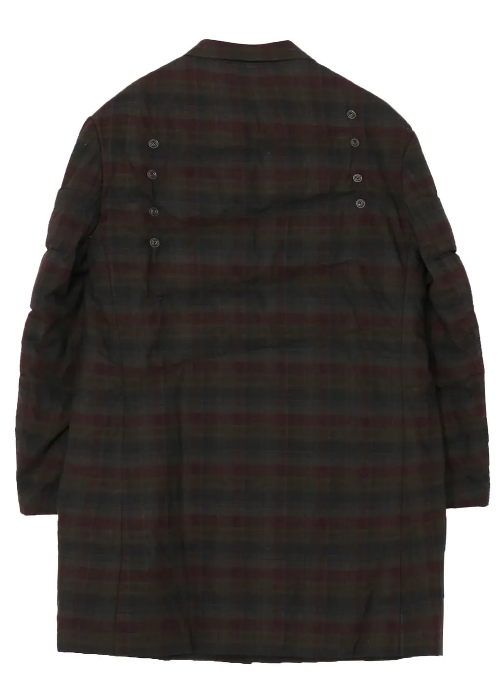 Madras Ink 3 Buttons Diagonal Padded Jacket