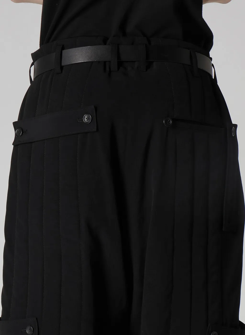 Ta Tuxedo Tab Detail Padded Pants