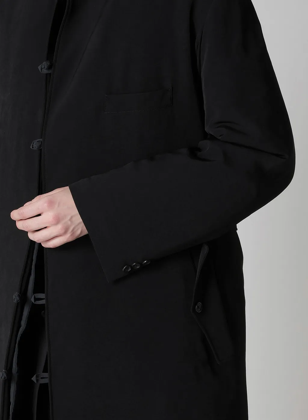 Ta Tuxedo Belt Jacket With Liner