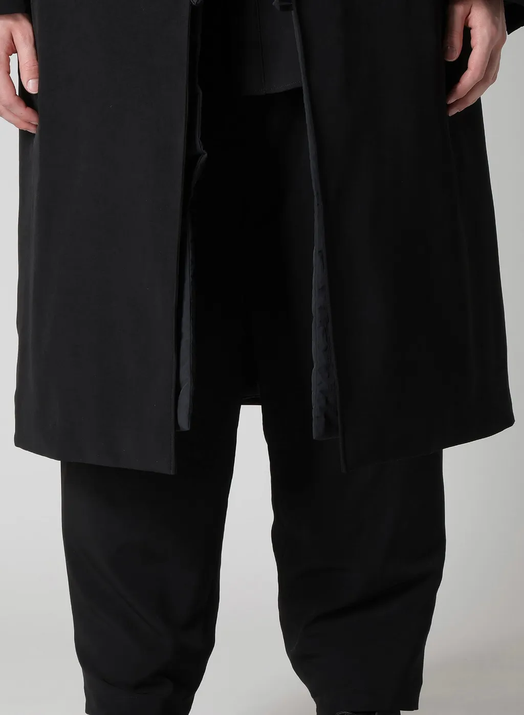 Ta Tuxedo Belt Jacket With Liner
