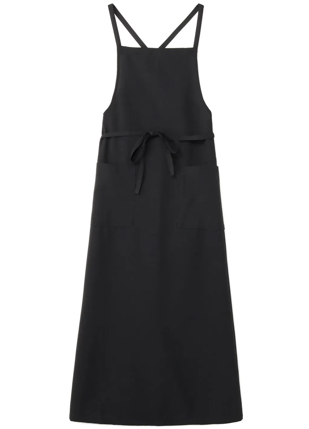 Polyester Chambray Apron Dress