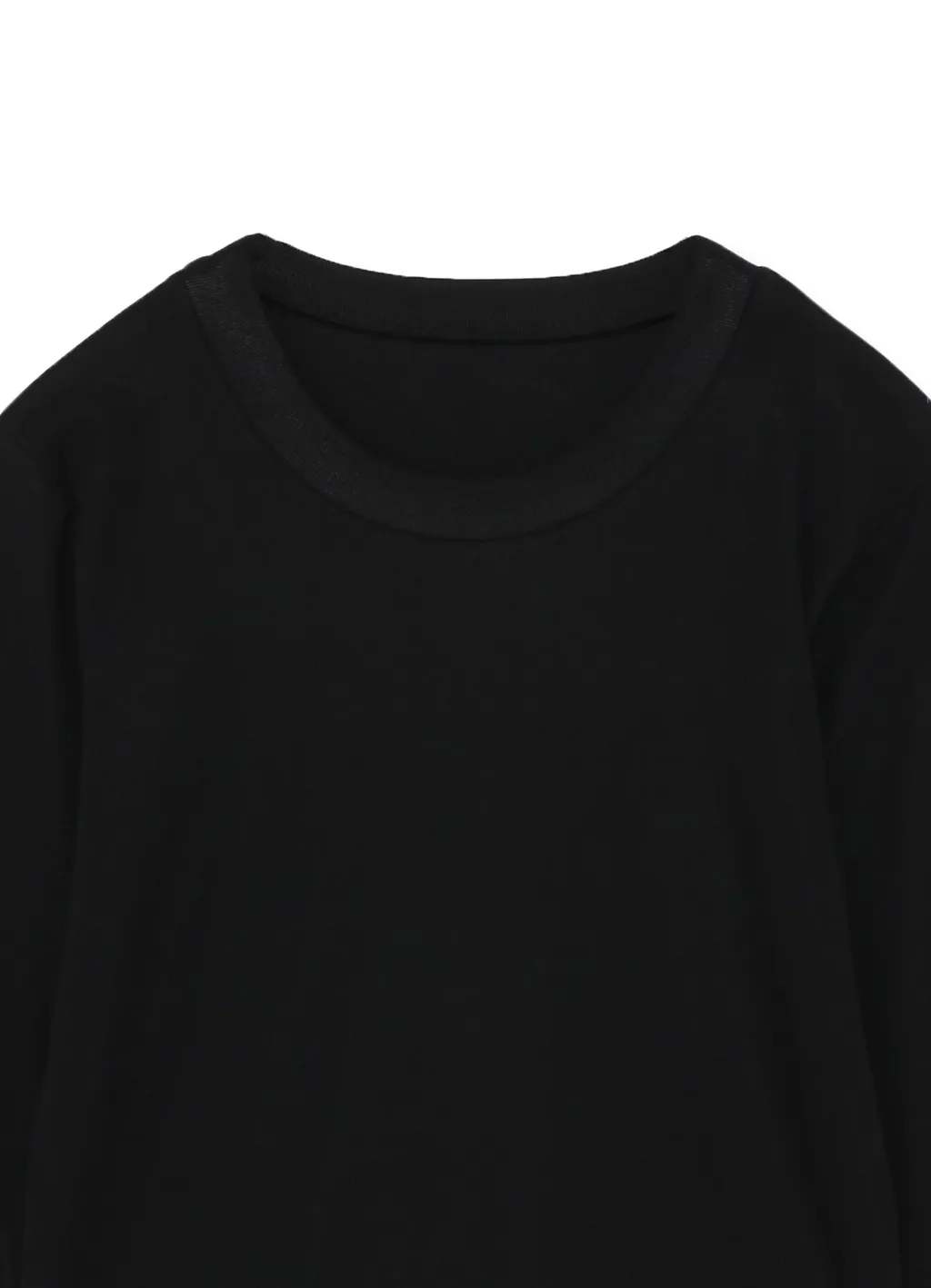 Lyocell Stretch Rib Jersey Round Neck 3/4 Sleeve Shirt