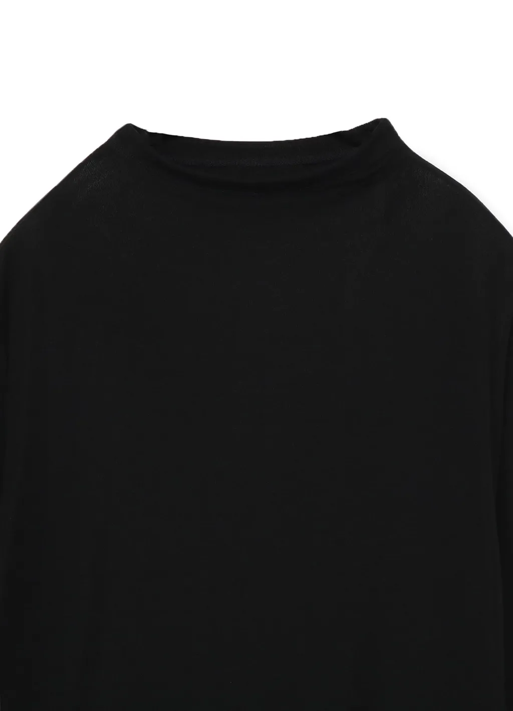 Lyocell Stretch Rib Jersey Bottle Neck Dress