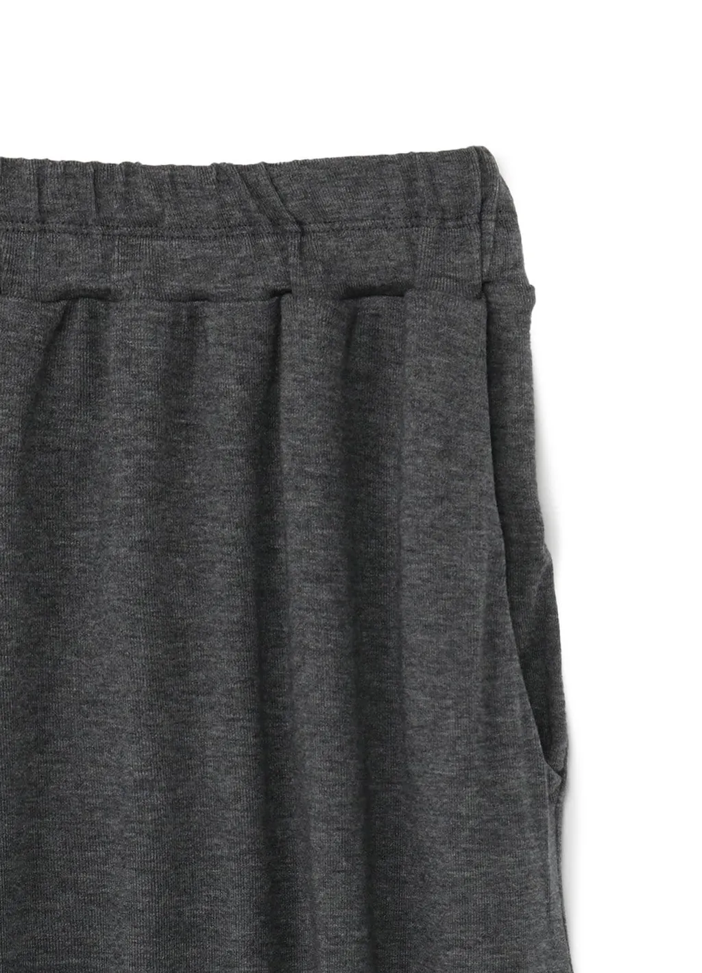 Lyocell Stretch Rib Jersey 4/5 Length Wide Pants