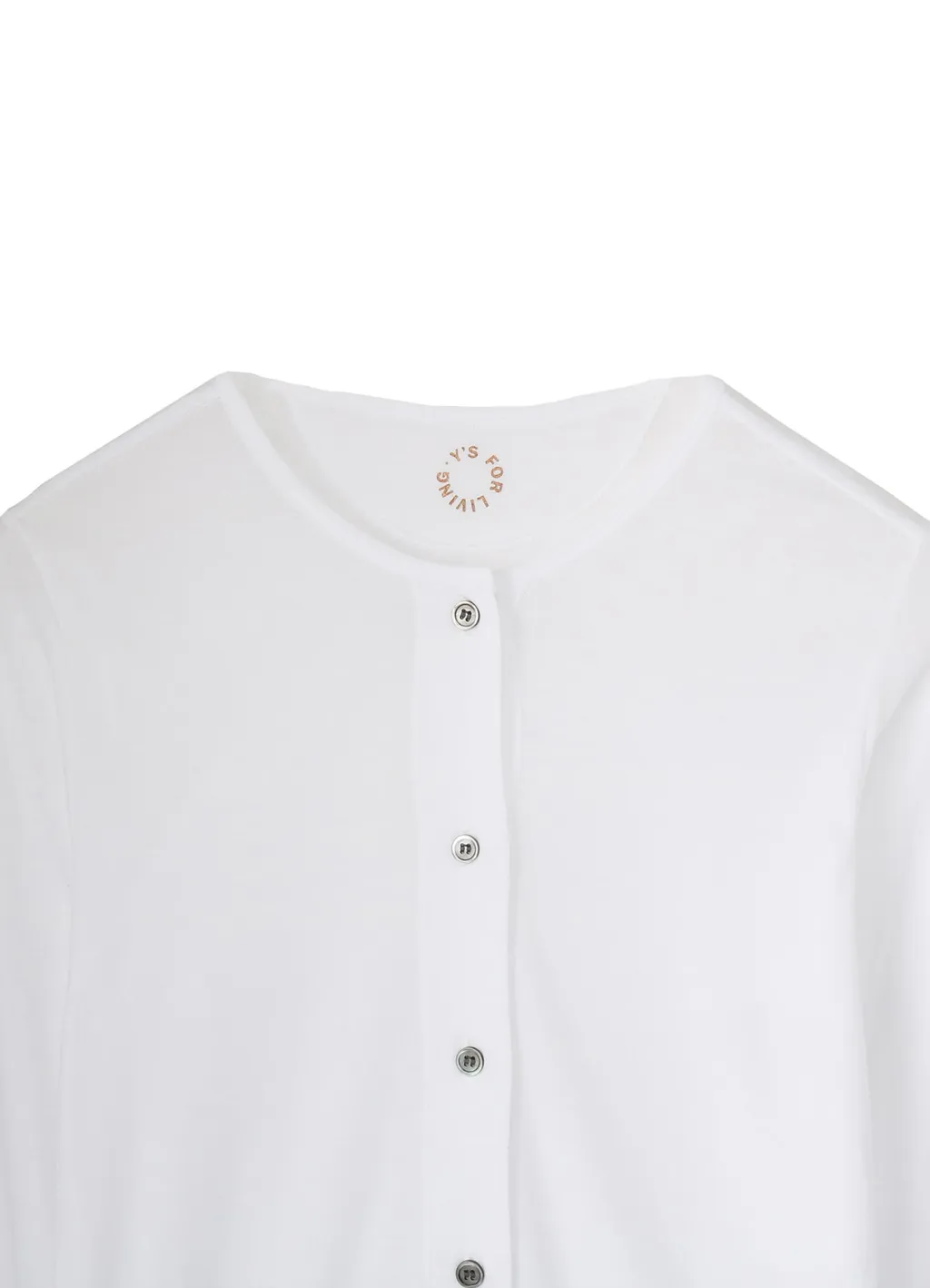 60/- Cotton Soft Rib Jersey Cardigan