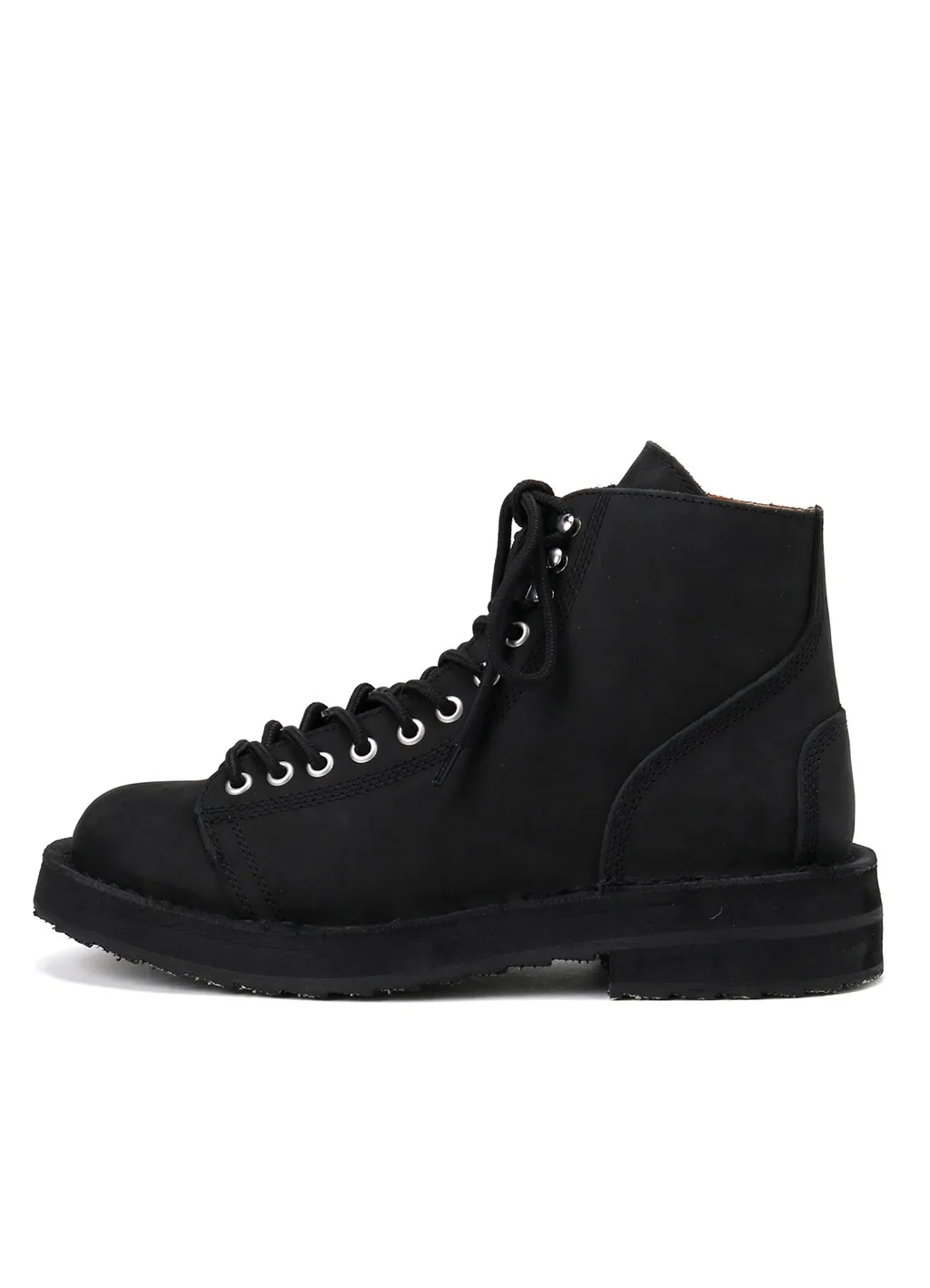 Mat Smooth Leather Zip Biker Boots
