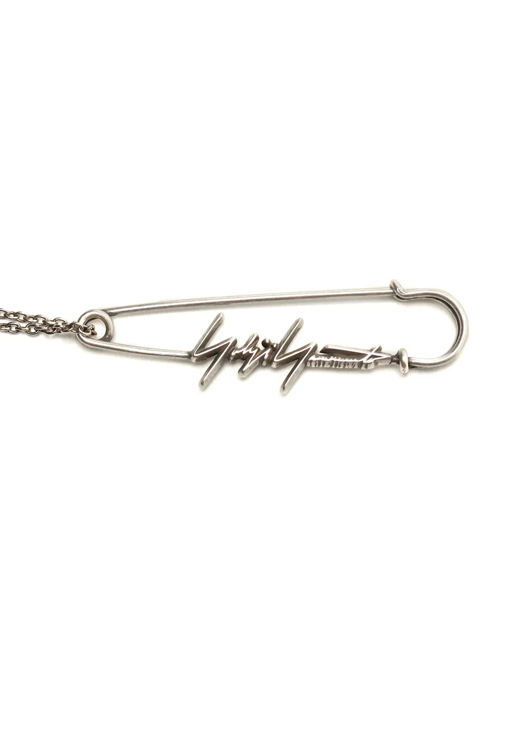 Antique Sv Coat Safety Pin Pendant