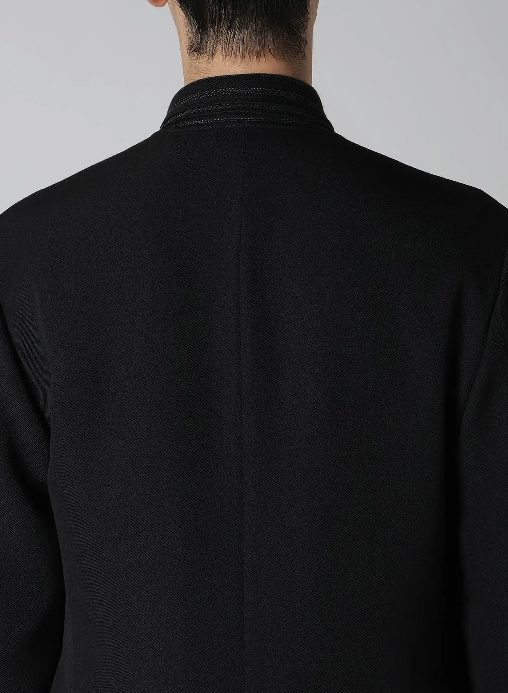 Army Gabardine No Collar Jacket