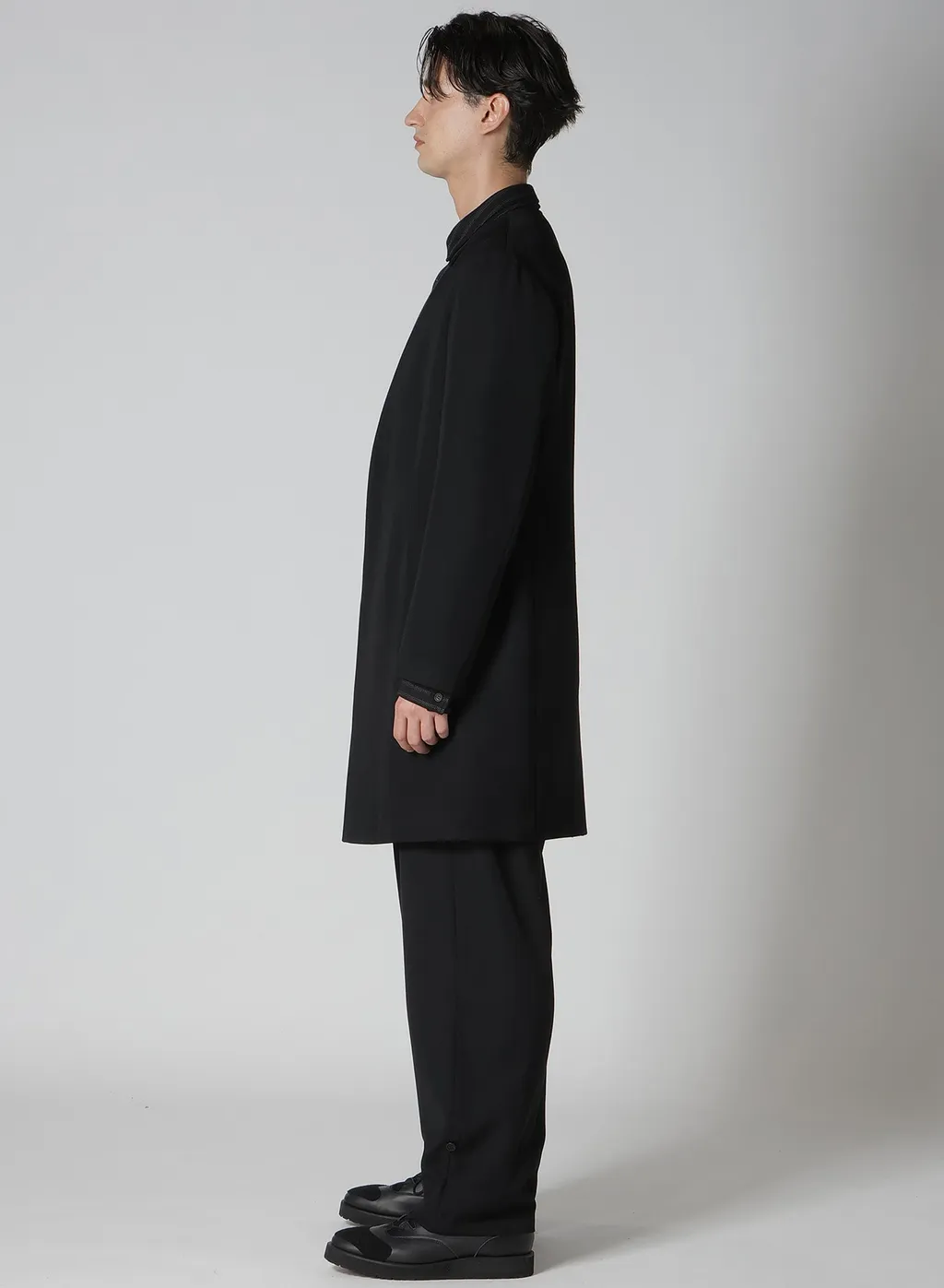 Army Gabardine No Collar Jacket