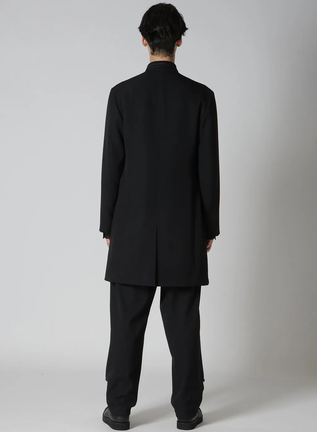 Army Gabardine No Collar Jacket