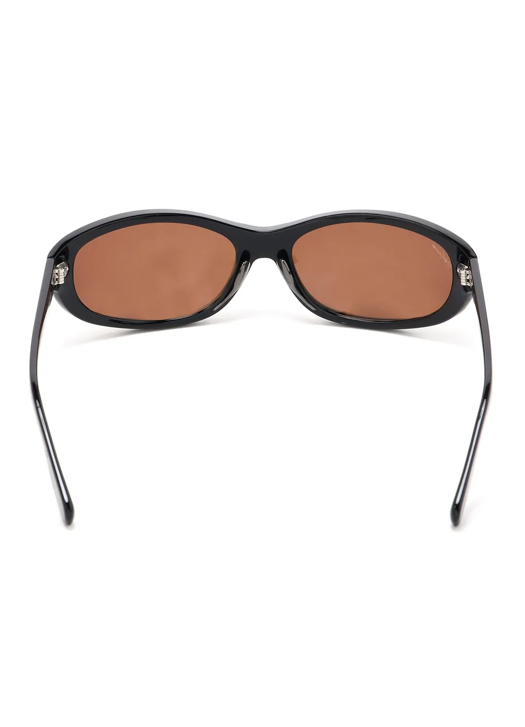 Black Acetate Curve Sunglasses