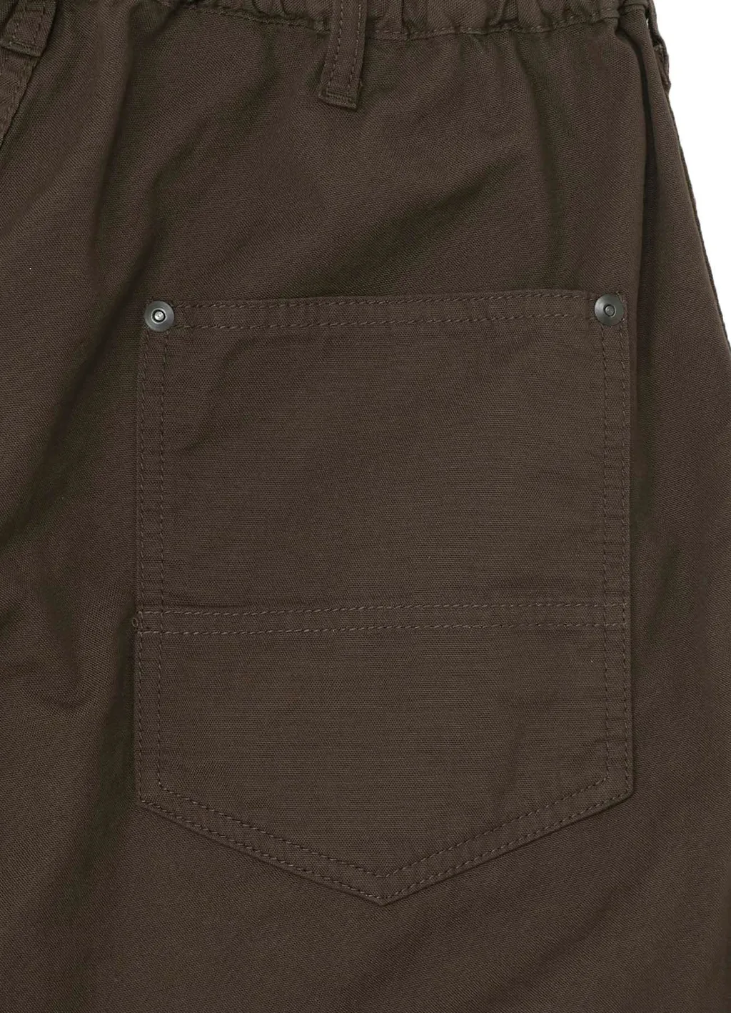 Black Scandal Oxford Double Knee Work Pants
