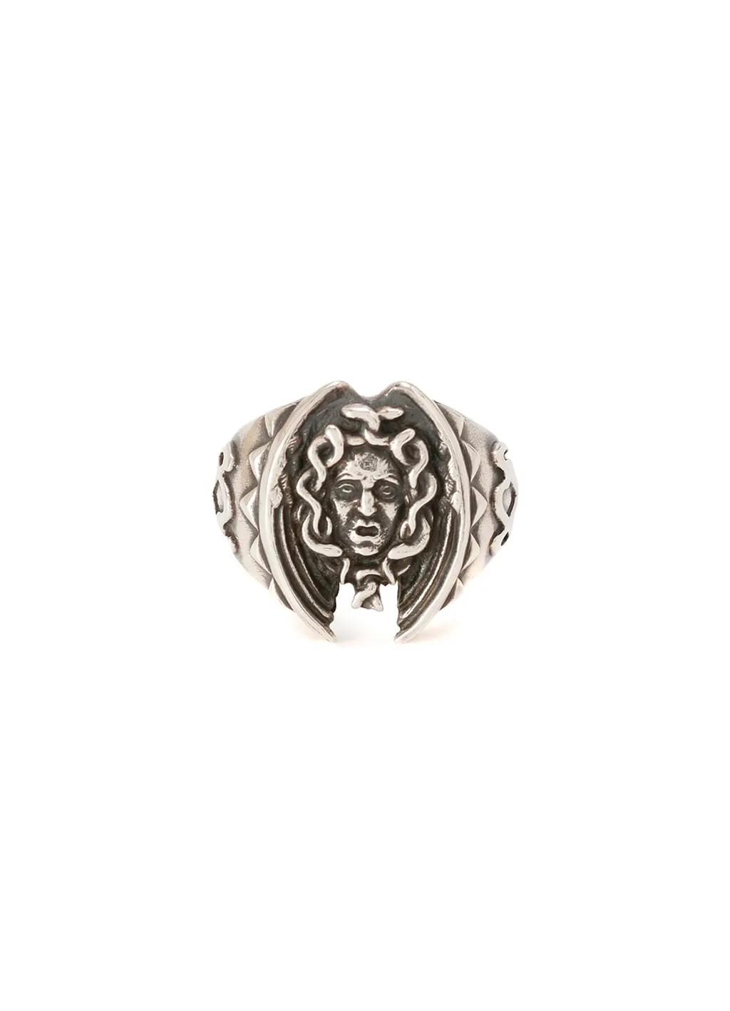Silver 950 Medousa Ring