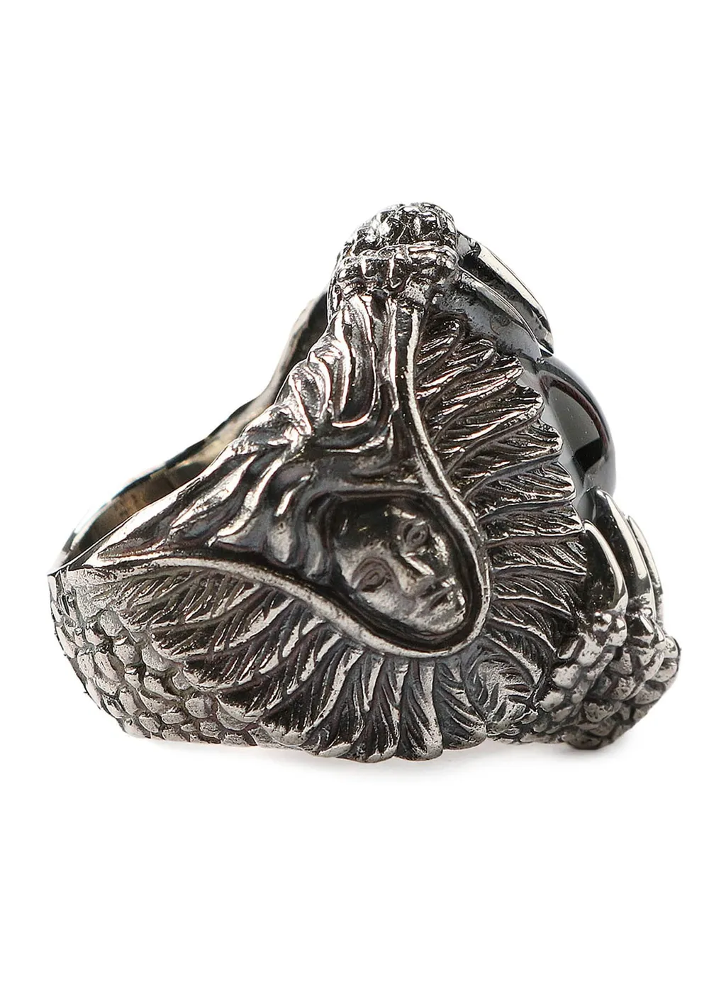 Silver 950 Naked Eye Ring