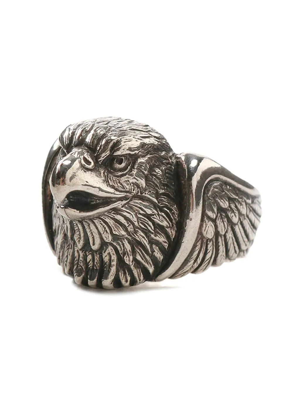 Silver 950 Eagle Ring