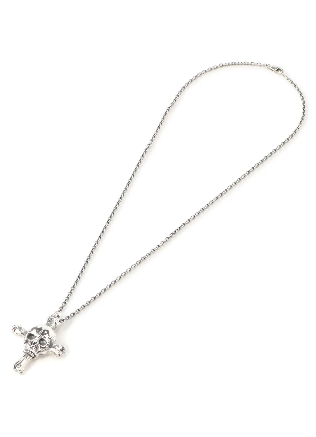 Silver 950 Skull Cross Pendant