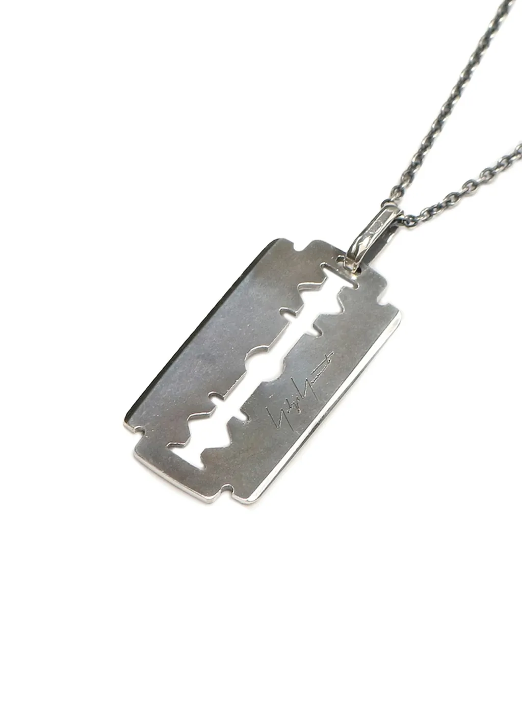 Silver 950 Razor Pendant