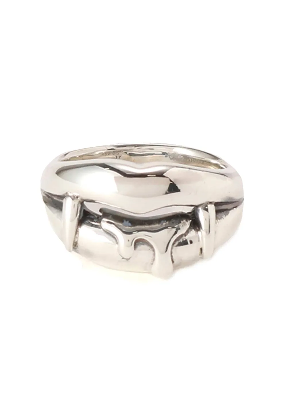 Silver 950 Vampire Blood Ring
