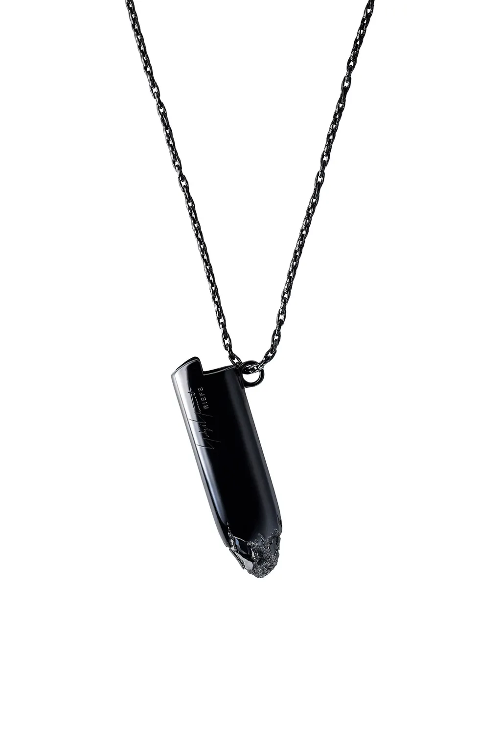Brass/Onyx Orushed Lighter Case Blk