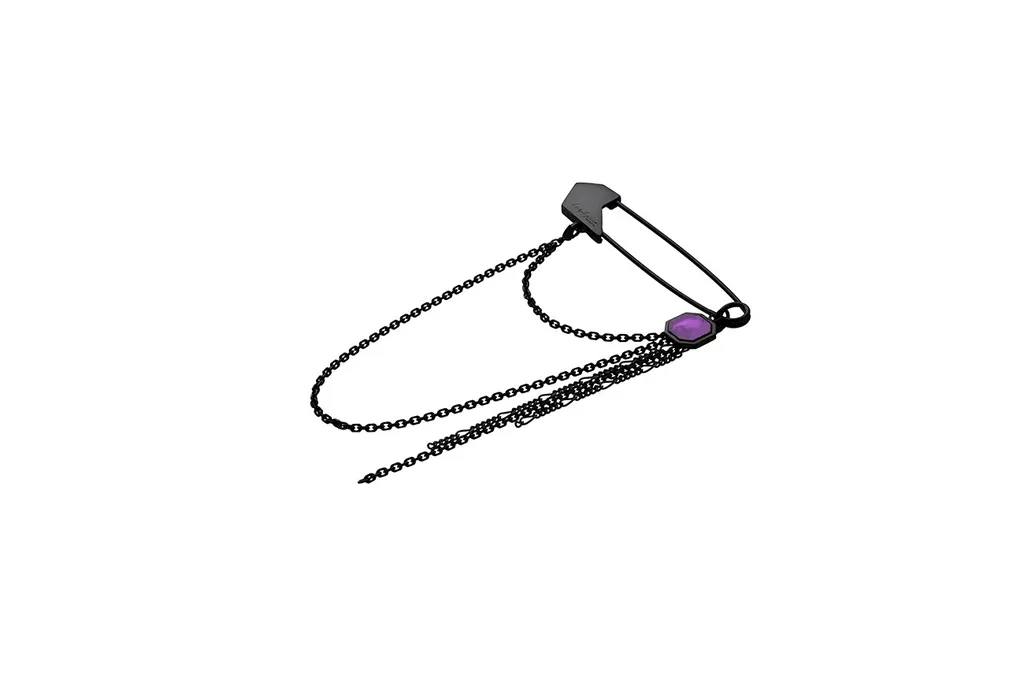 Brass/Ameth Amethyst Original Pin