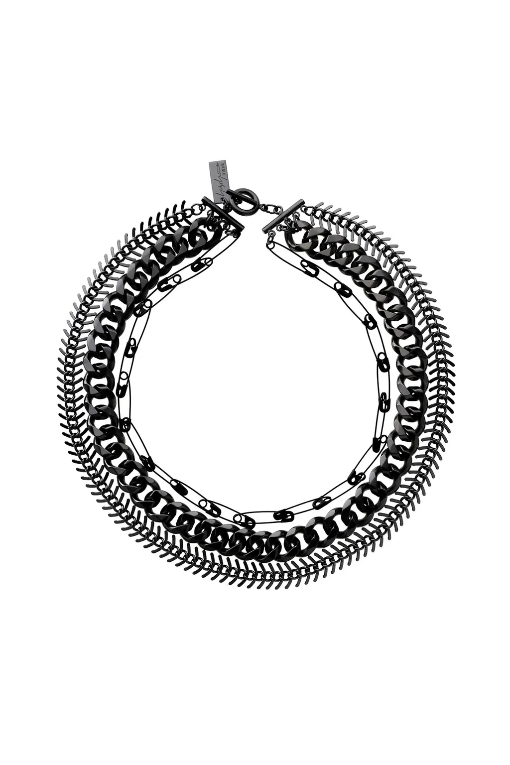 Brass Raw Necklace