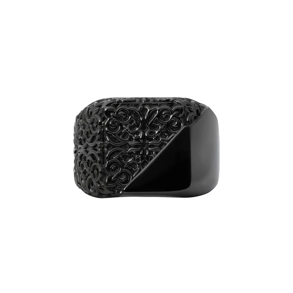 Stone/Brass Element Ring