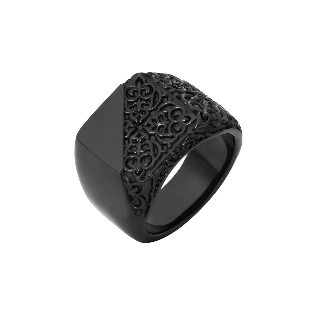 Stone/Brass Element Ring