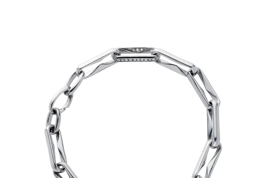 Sv/W.Dia Thorn Bracelet Dia Sv