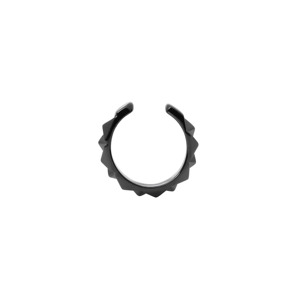 Sv 925/Bkru Rugged Classic Ear Cuff