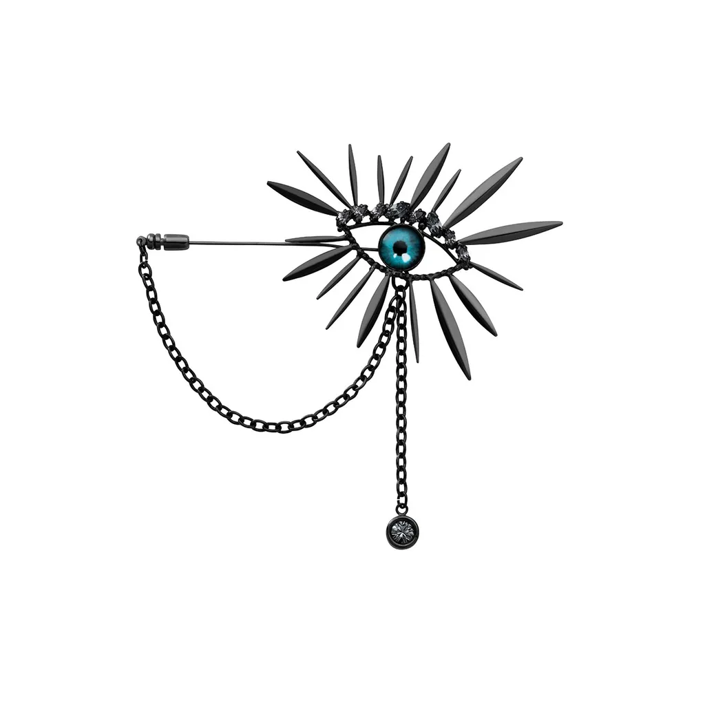 Brass/Swaro Marfa Girl Brooch