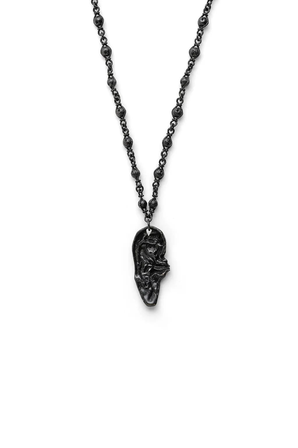 Bronze Zdzislaw Beksinski Ear Pendant