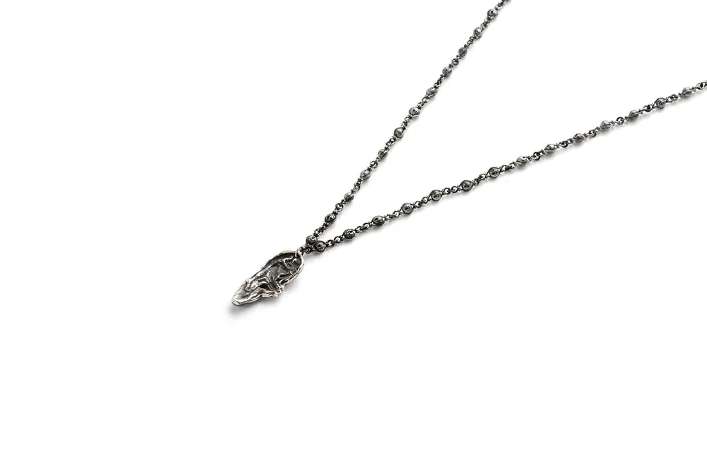 Sterling Silver Zdzislaw Beksinski Ear Pendant